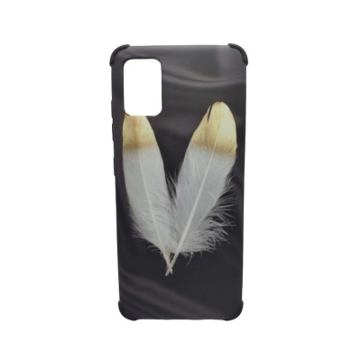 Чехол Samsung Galaxy A51 Перо (черный)